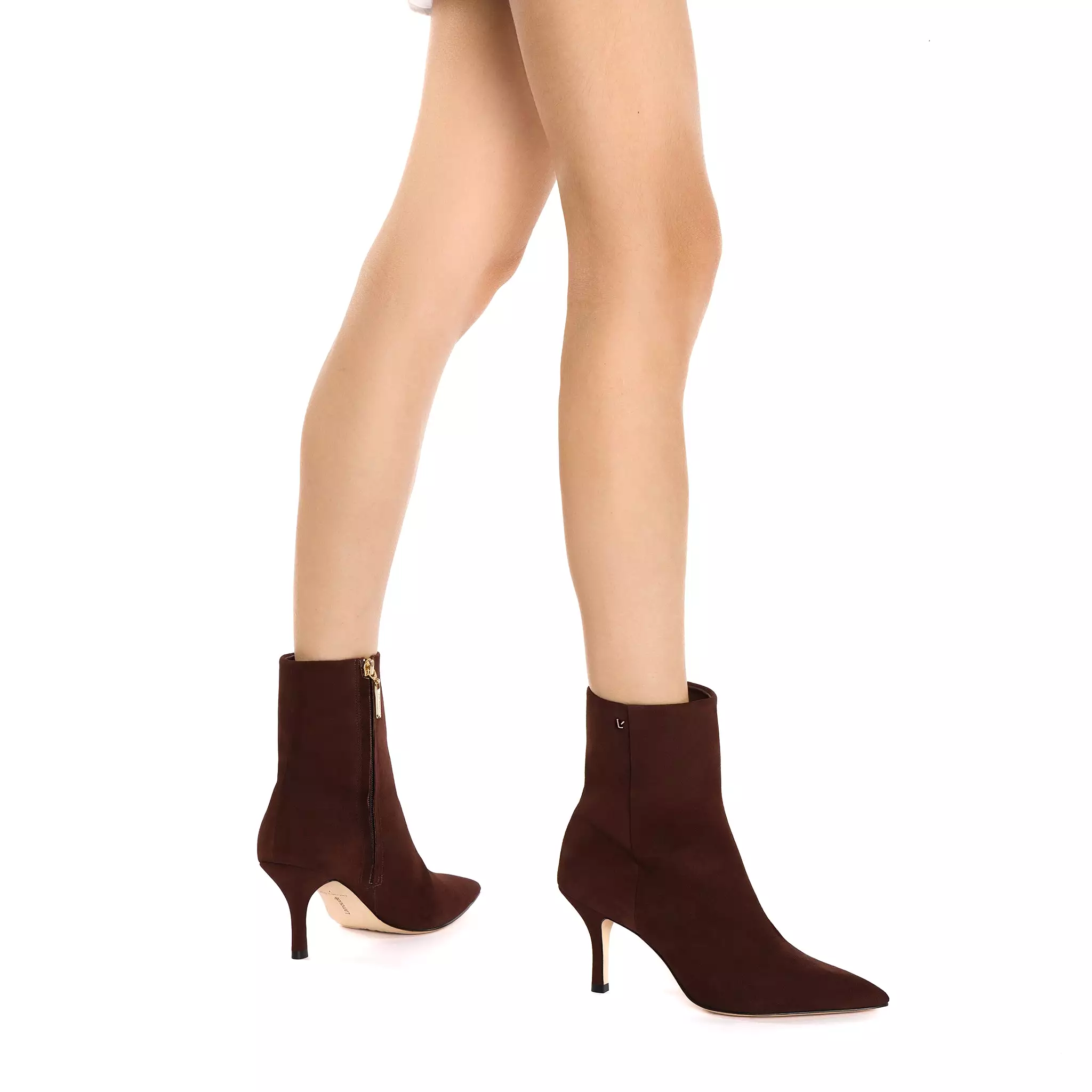 Mini Kate Boot In Brown Suede