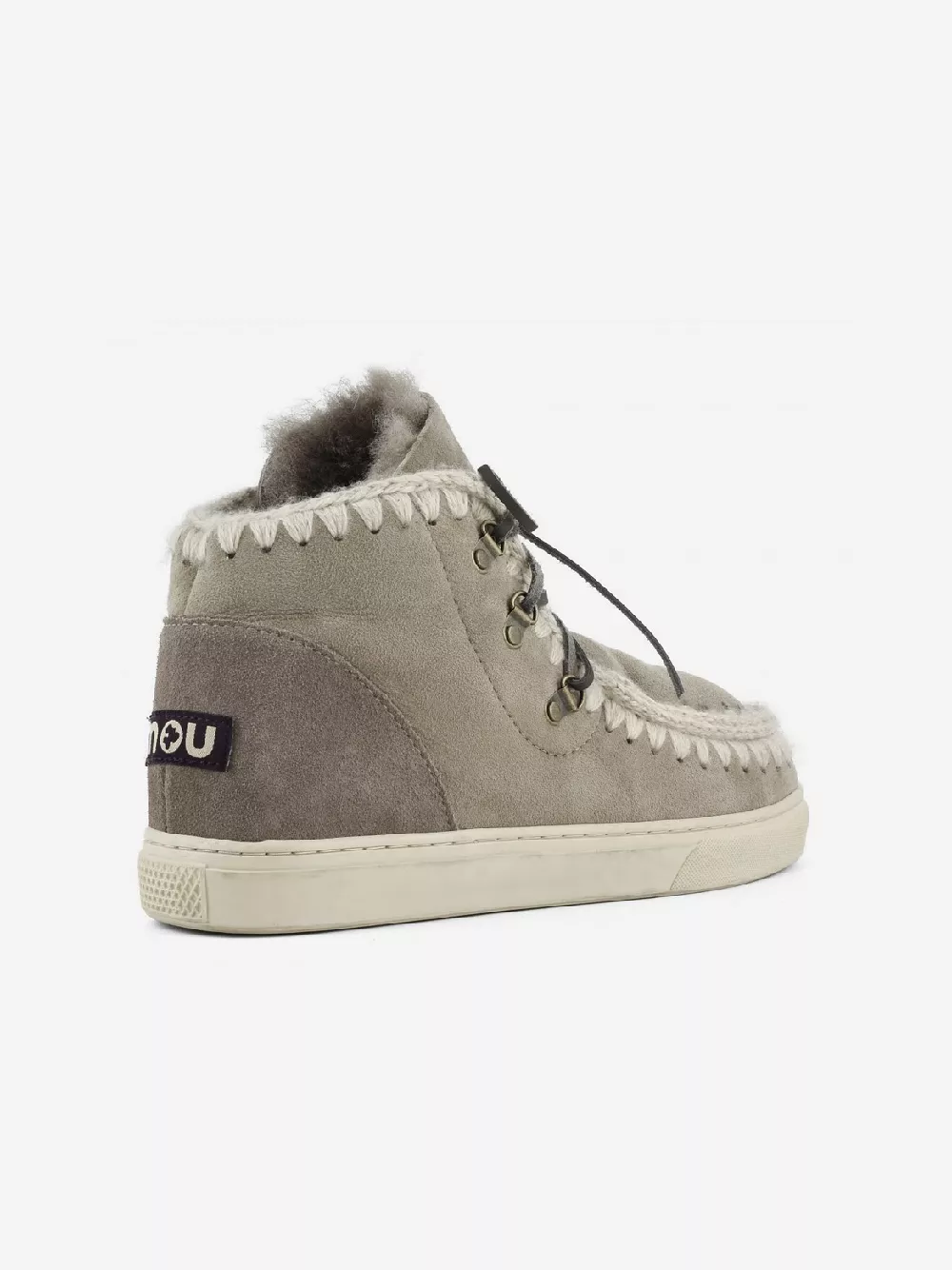 Mou Boots AI23-24 Eskimo Sneaker Lace-up Men's Elephant Grey