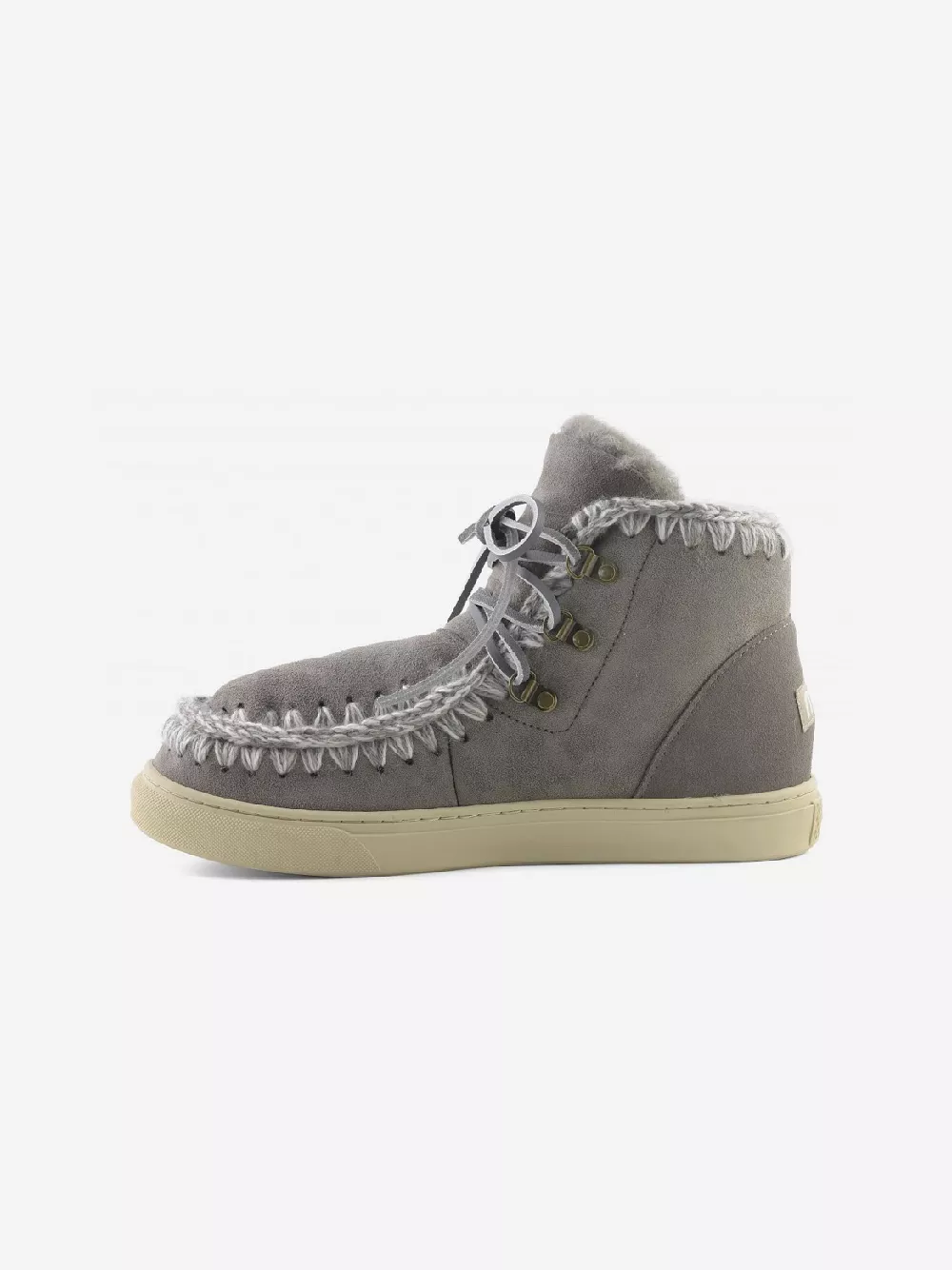 Mou Boots AI23-24 Eskimo Sneaker Lace-up Men's New Grey