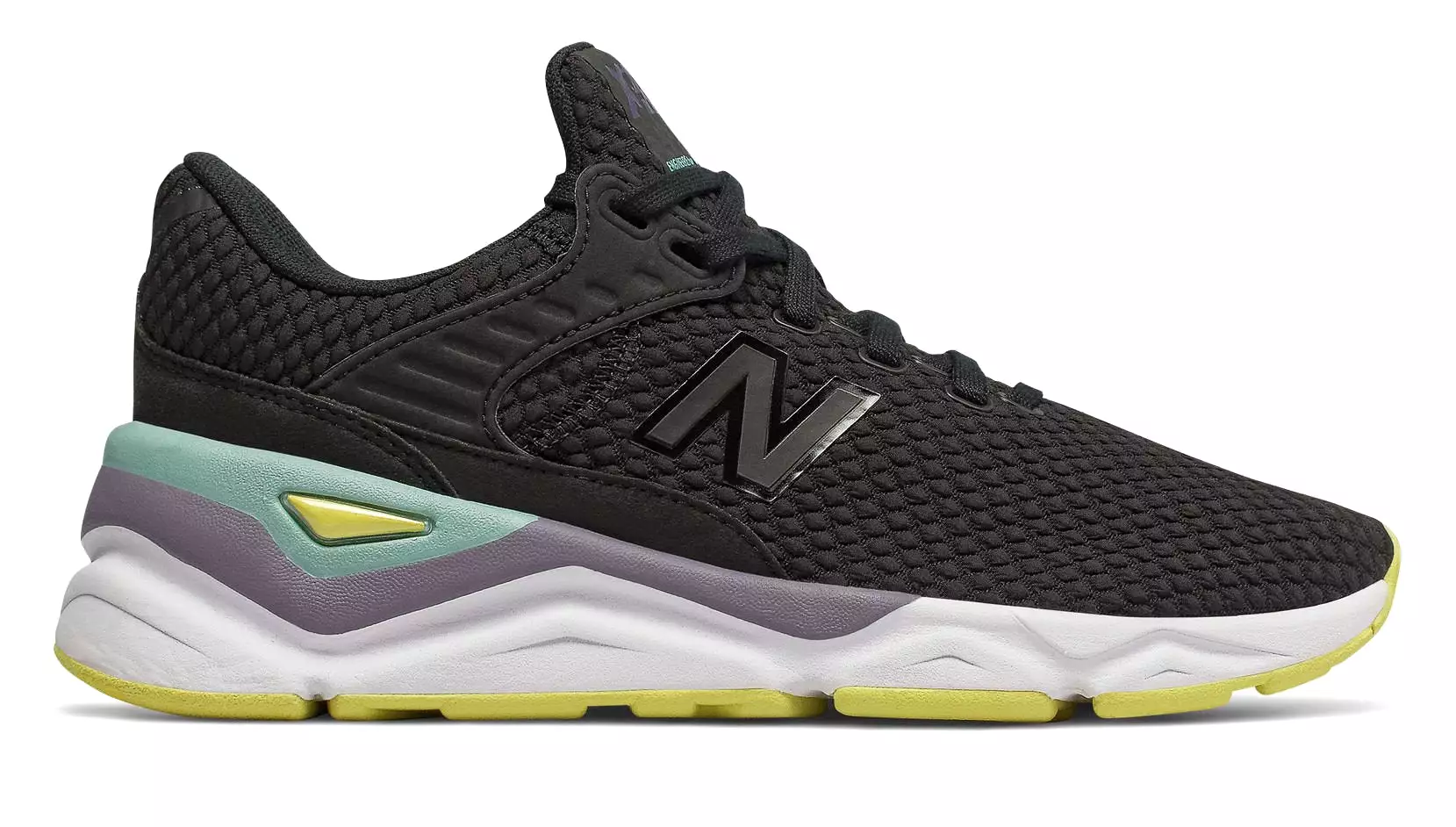 NEW BALANCE X-90 Textile Women | Black / Lemonade (WSX90CLD)