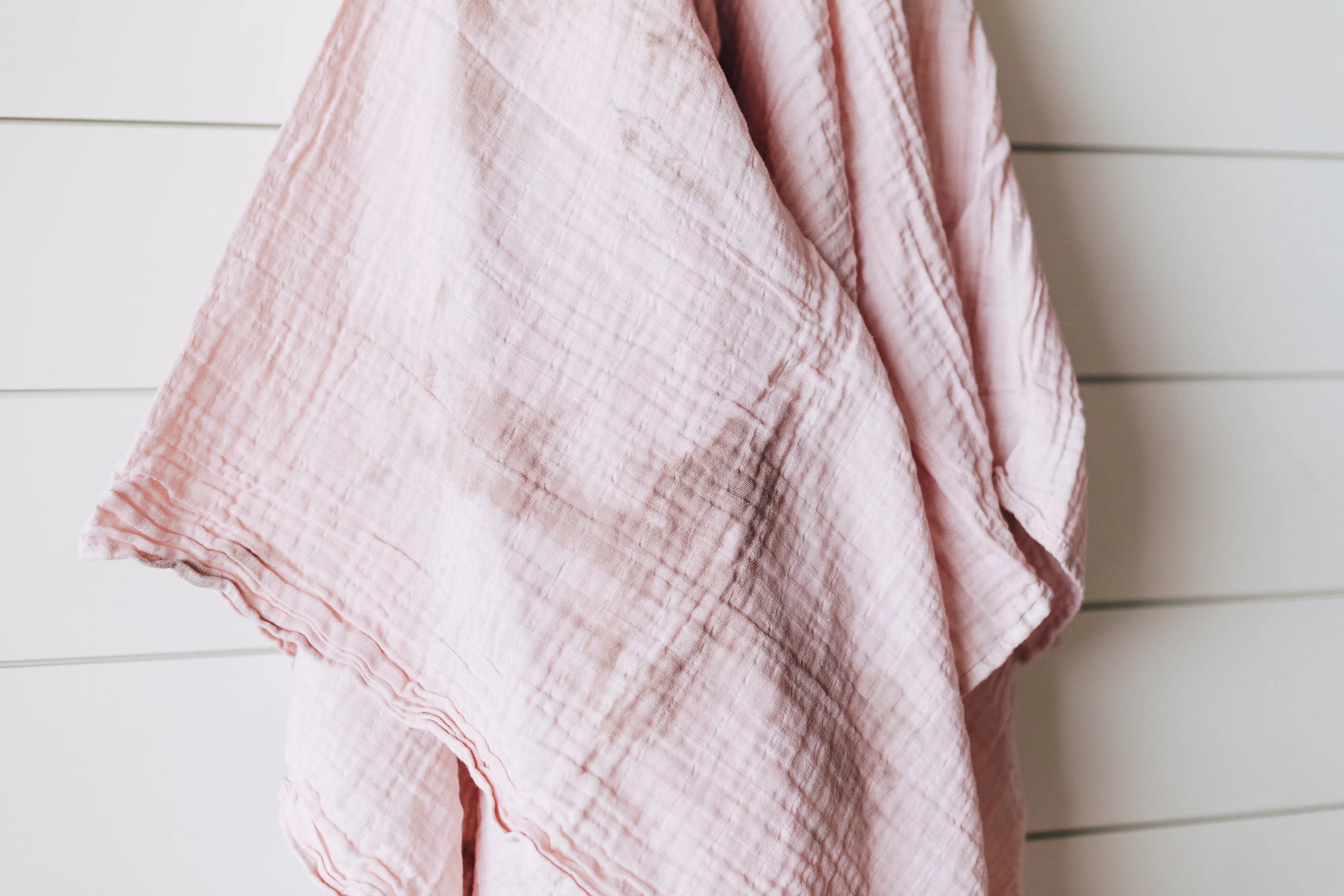 NEW Hand Dyed Organic Cotton Muslin Colored Swaddles