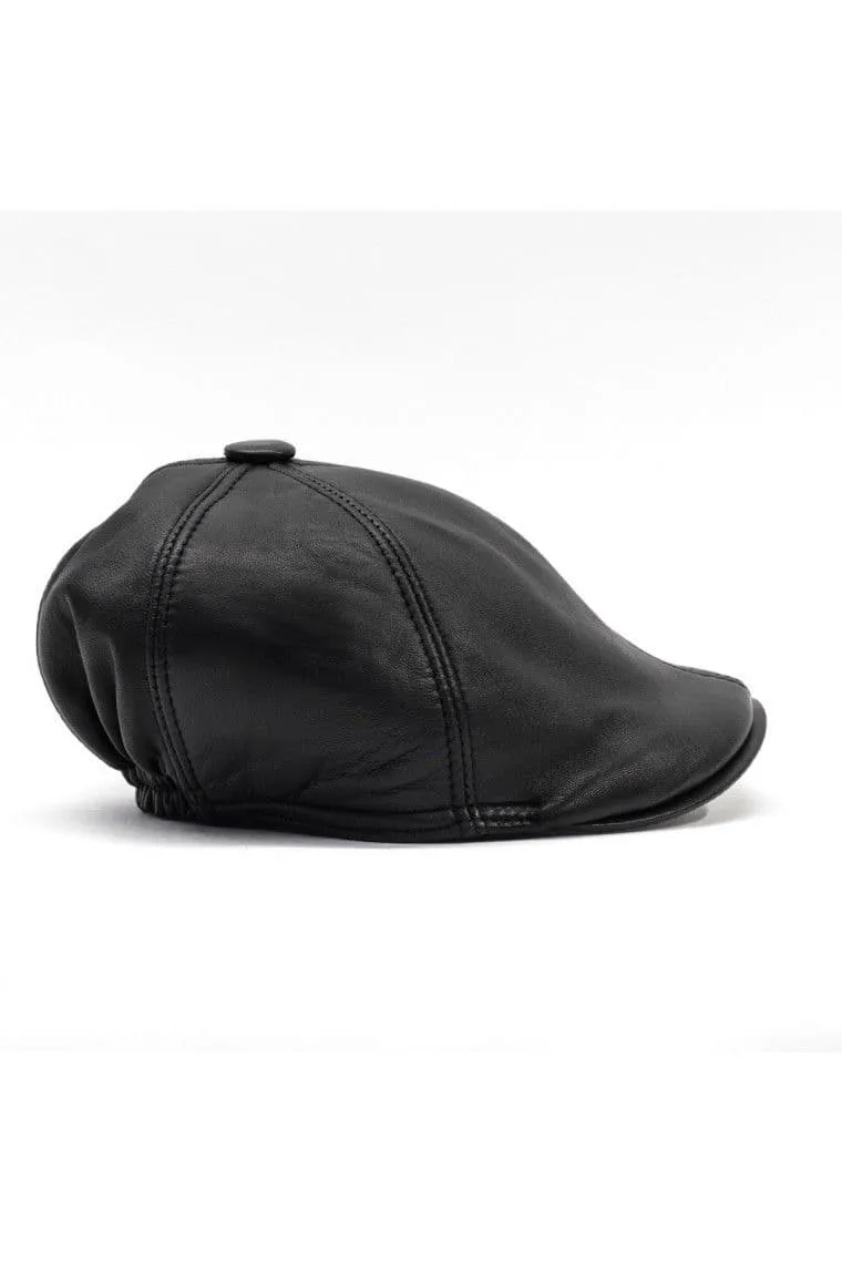 News Boy Leather Hats