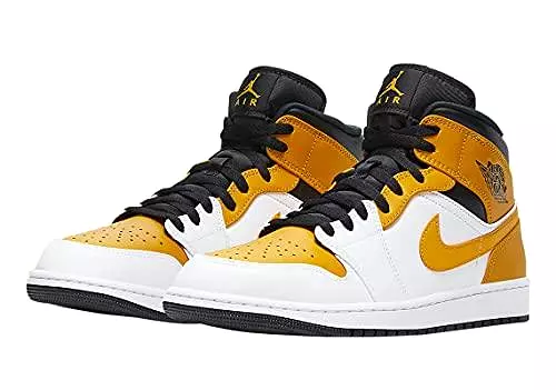 Nike Men's Jordan 1 Mid University  Nike Gold Sneaker