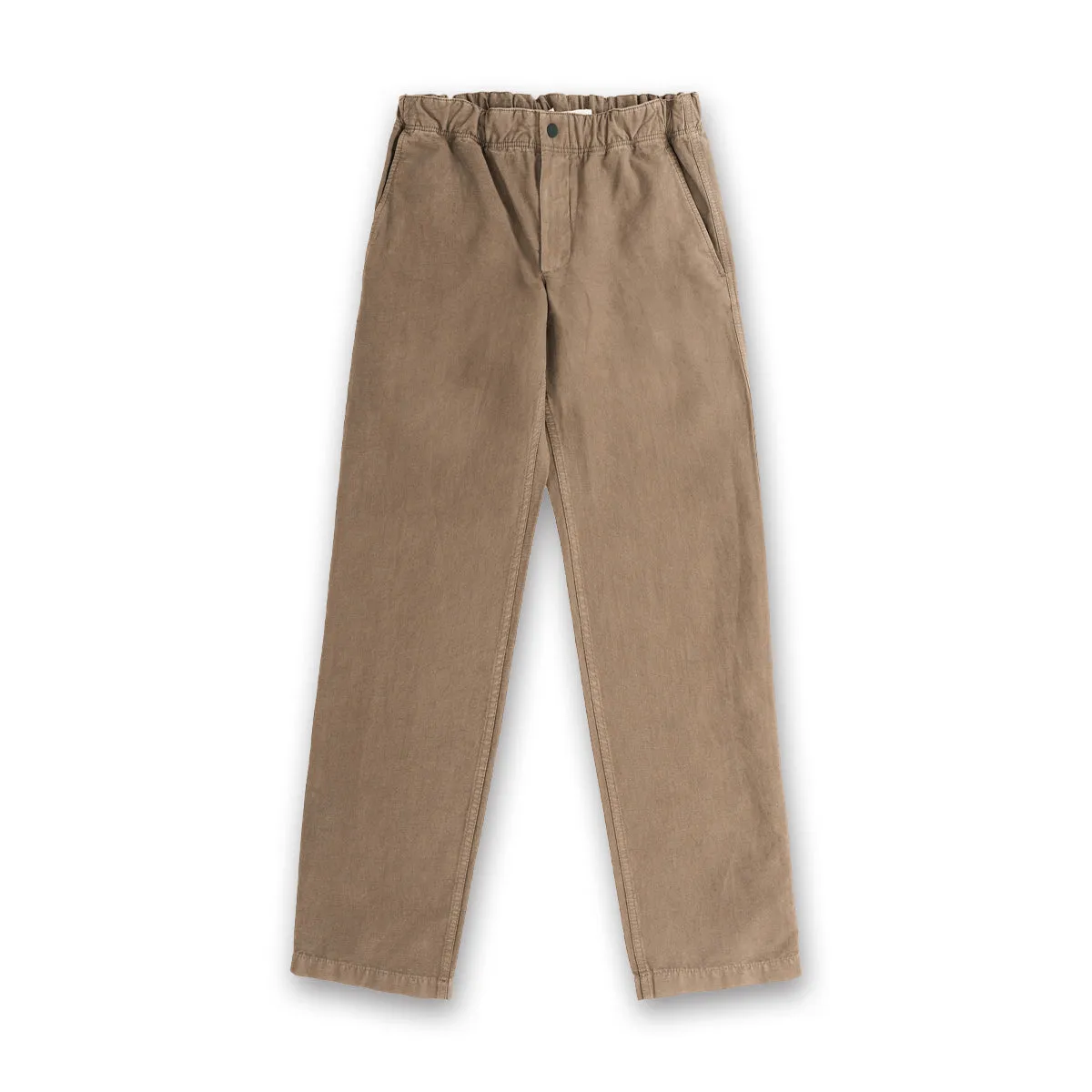 Norse Projects - Ezra Relaxed Cotton Linen Trouser in Clay