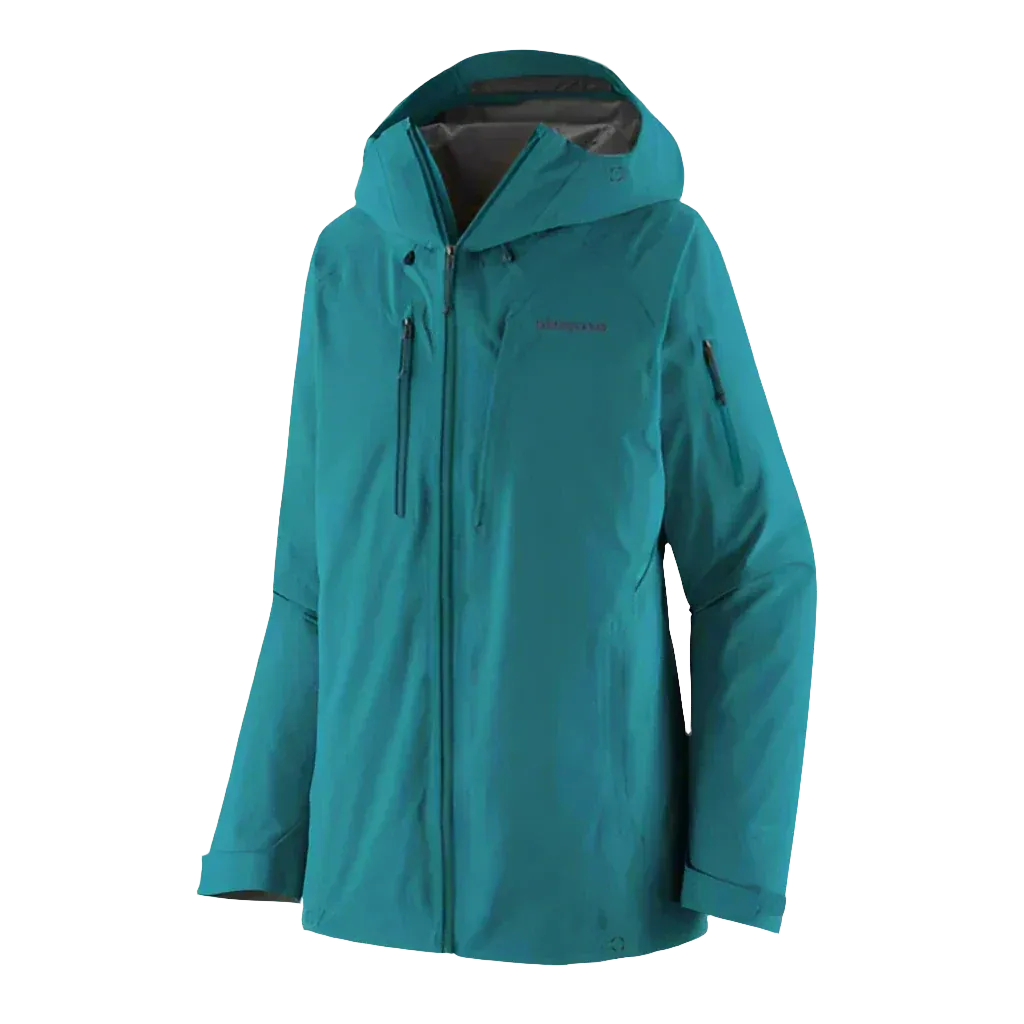 Patagonia PowSlayer Women's Snow Jacket - Belay Blue - 2024 | Shop Coats & Jackets at Trojan Wake Ski Snow & Snow Sk