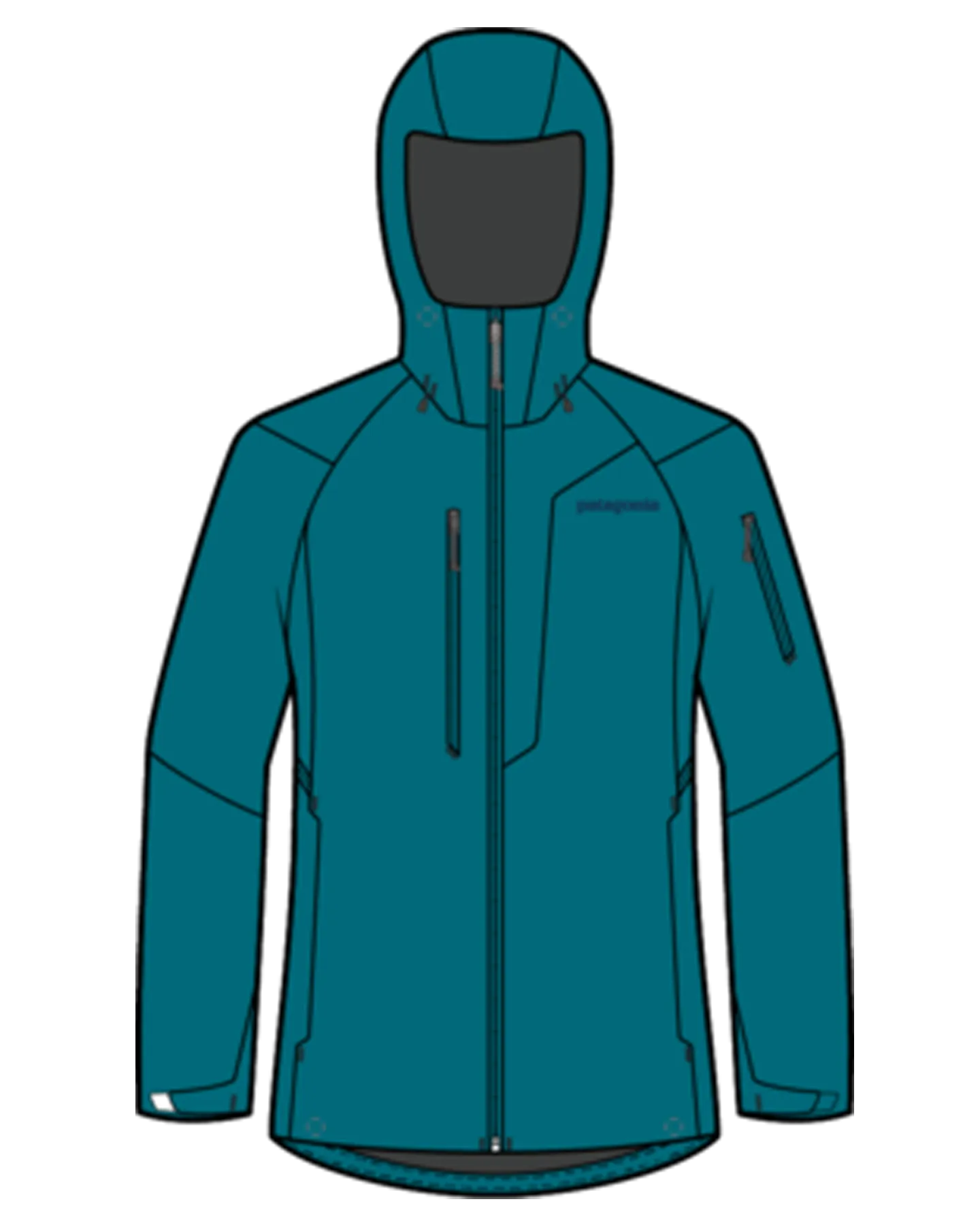 Patagonia PowSlayer Women's Snow Jacket - Belay Blue - 2024 | Shop Coats & Jackets at Trojan Wake Ski Snow & Snow Sk