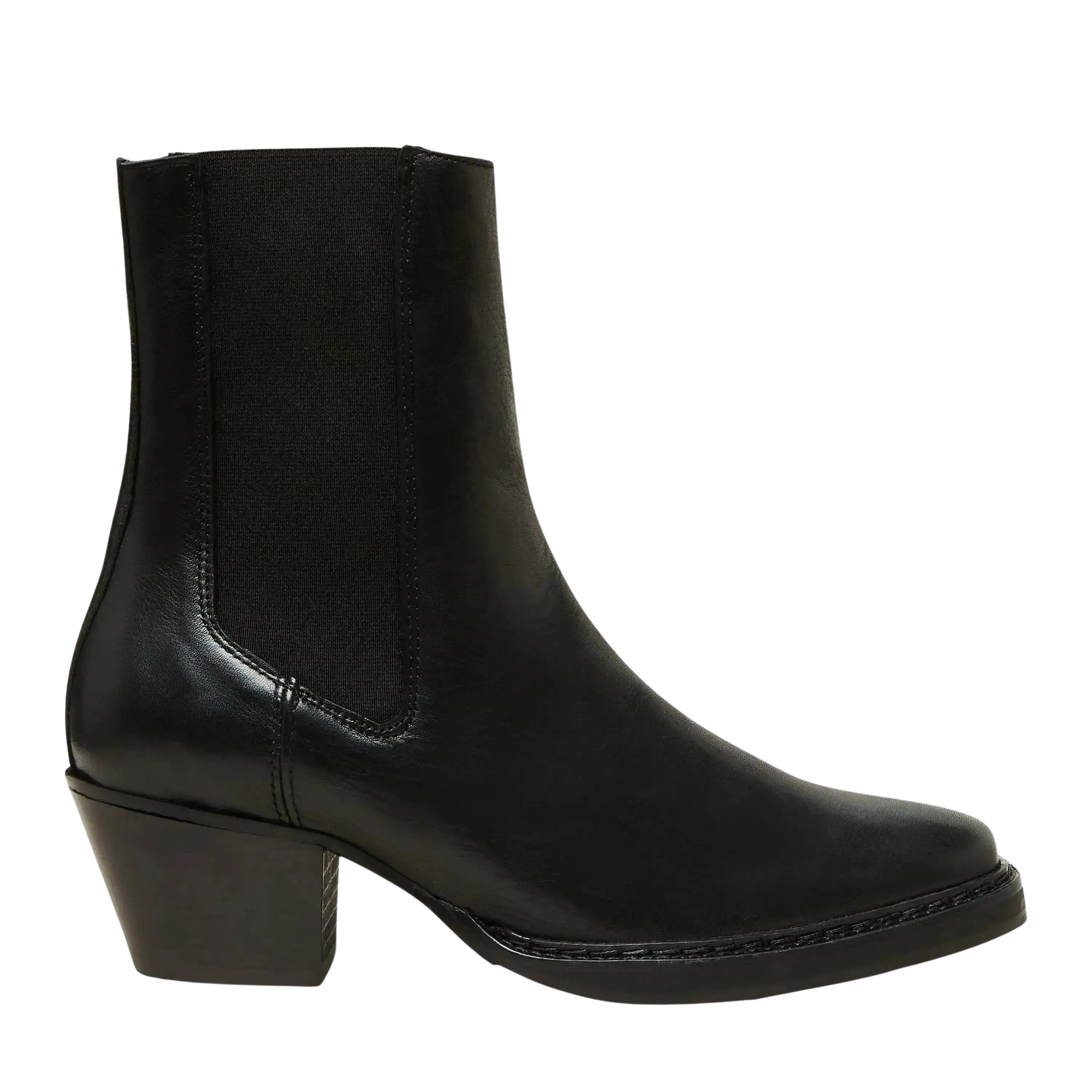 Selected Femme Cece Leather Chelsea Boots