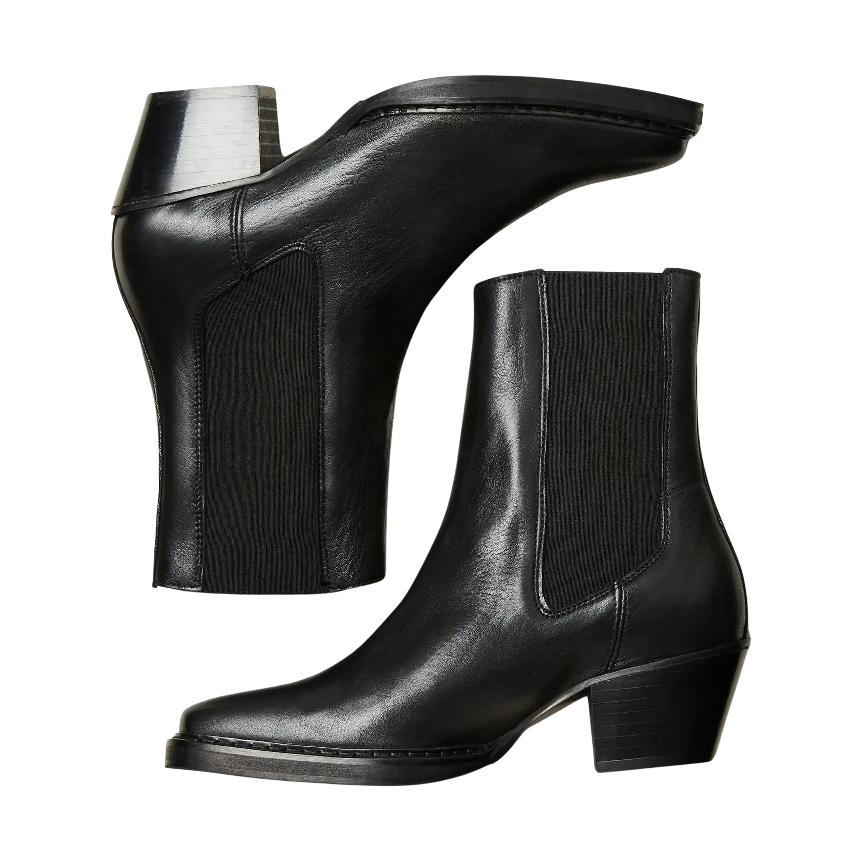 Selected Femme Cece Leather Chelsea Boots