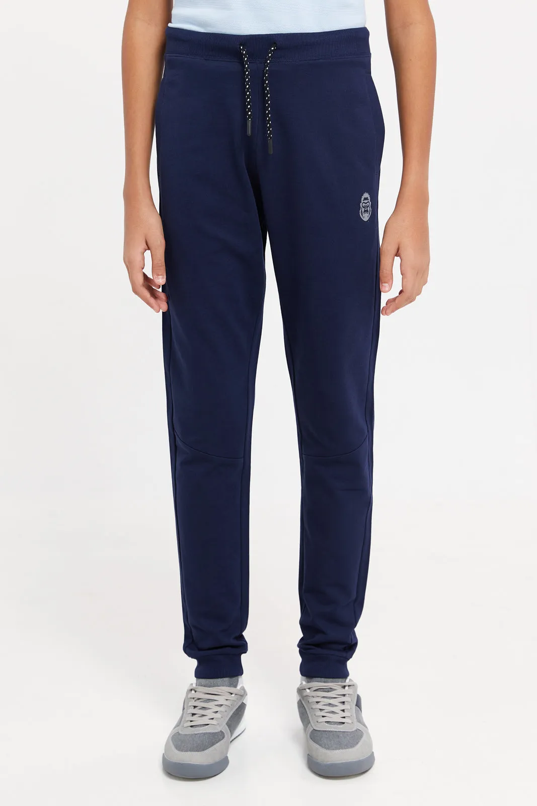 Senior Boys Navy Table Active Pants