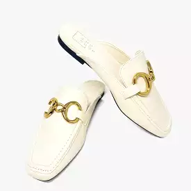 Shu Shop Andromeda Cream Loafers