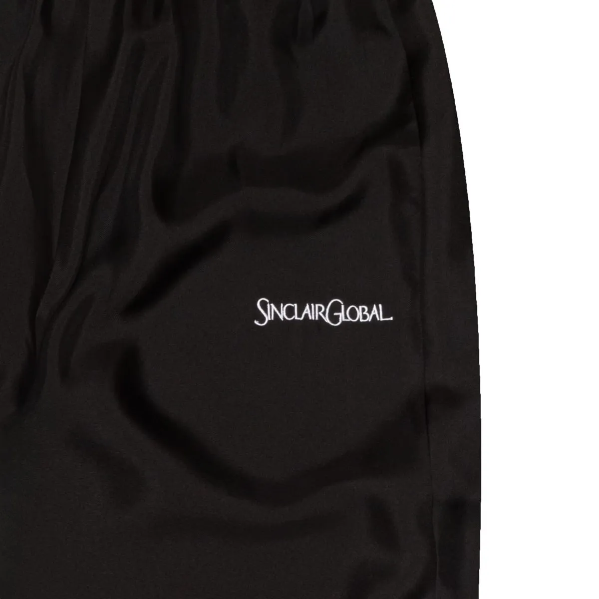 Sinclair Silk Track Pants Black