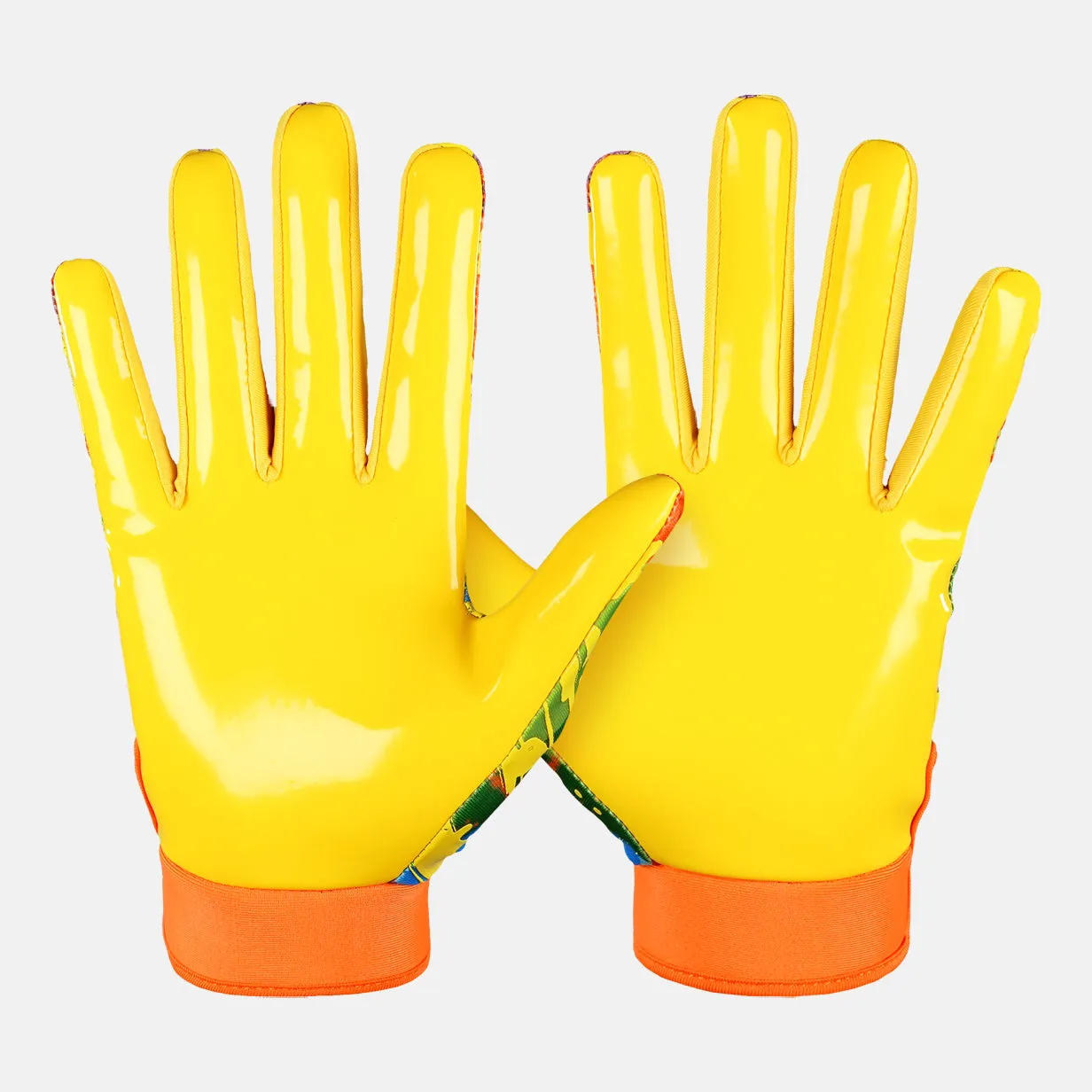 SLF Milan Colorful Sticky Football Receiver Gloves