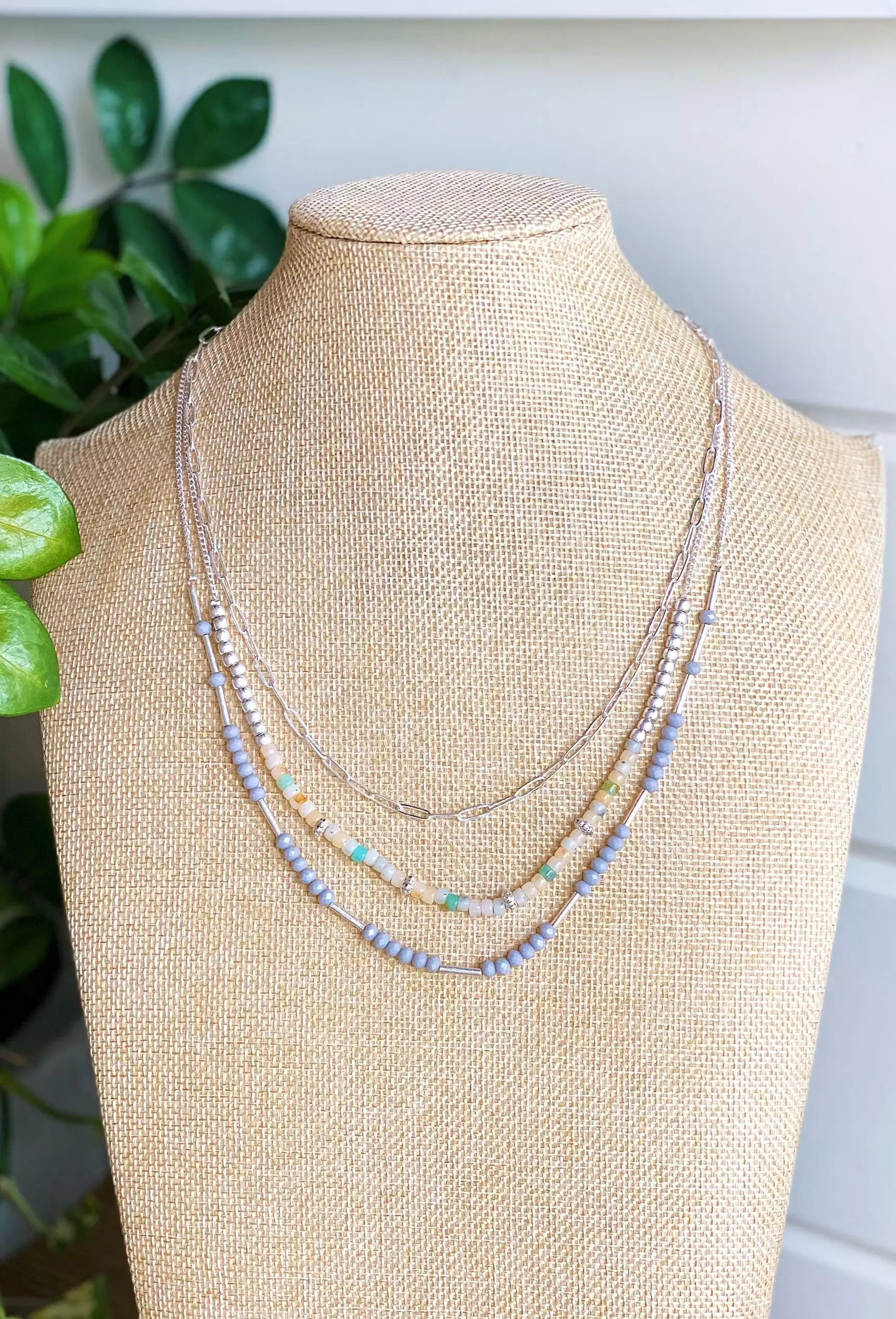 Summer Glow Layered Necklace