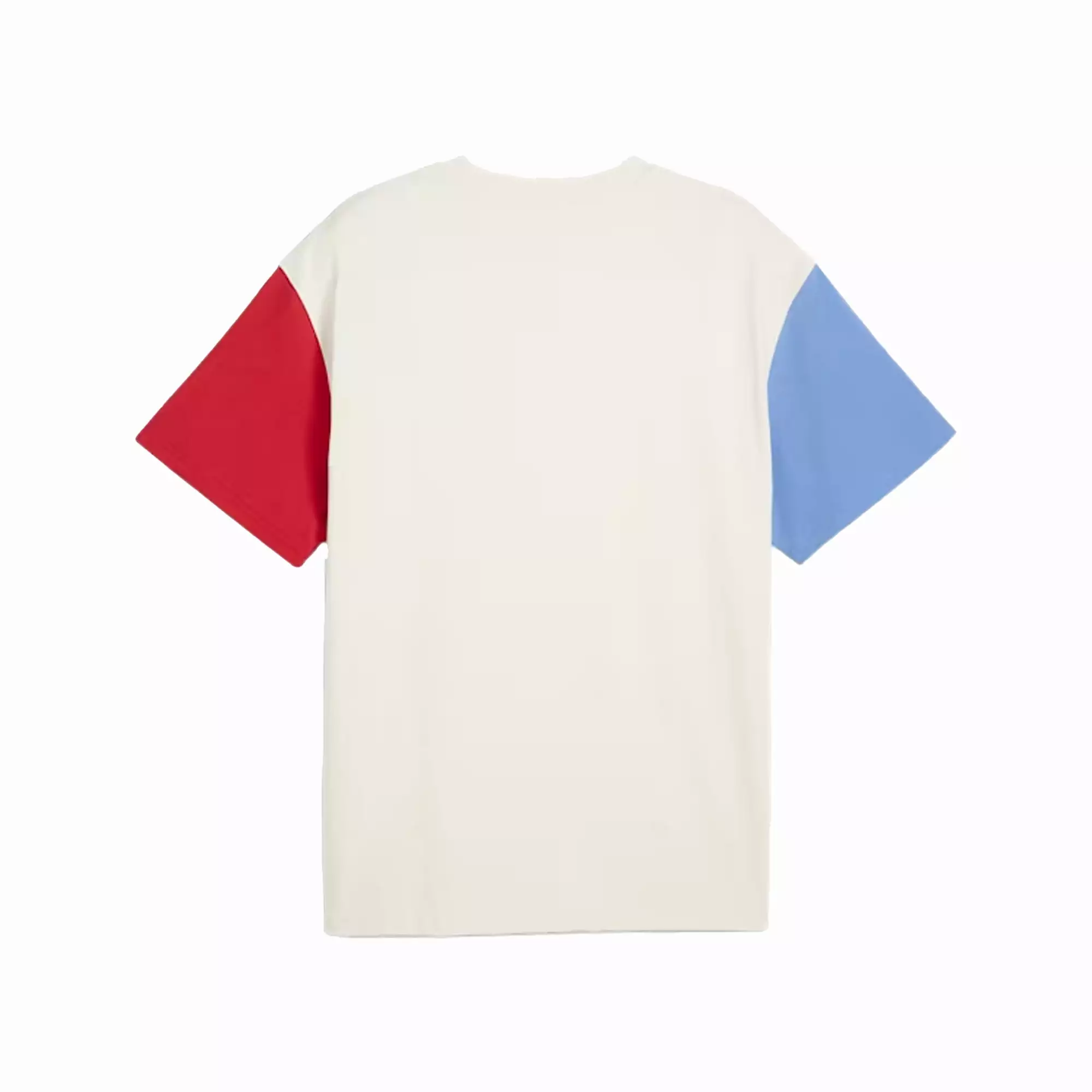 SUN BALL BASKETBALL T-SHIRT 'ALPINE SNOW/RED/BLUE'