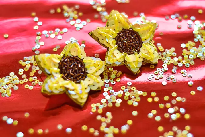 Sunflower Earrings II