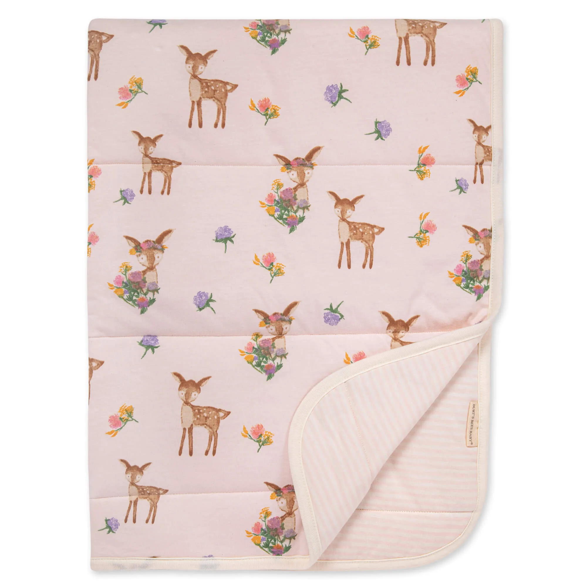 Sweet Doe Organic Cotton Reversible Baby Blanket