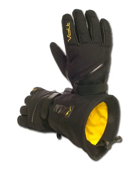 Tatra Men's Battery Heated Snow Gloves - Black