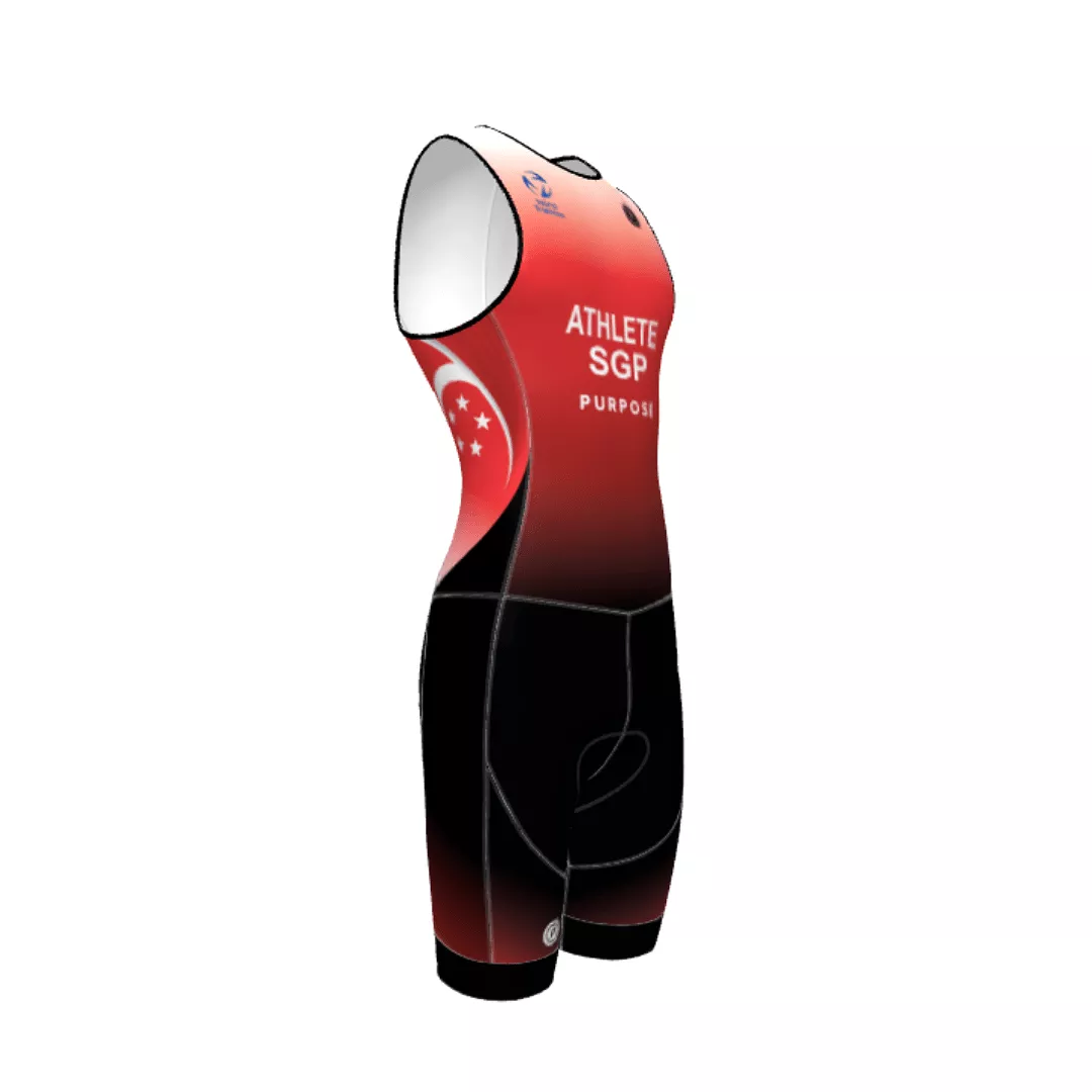 Team SGP World Triathlon Tri Suit (Hydrophobic, Unisex, Made-to-Order)