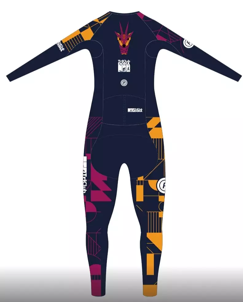 TriClub Doha WOMEN FULL LENGTH LONG SLEEVE TRI SUIT