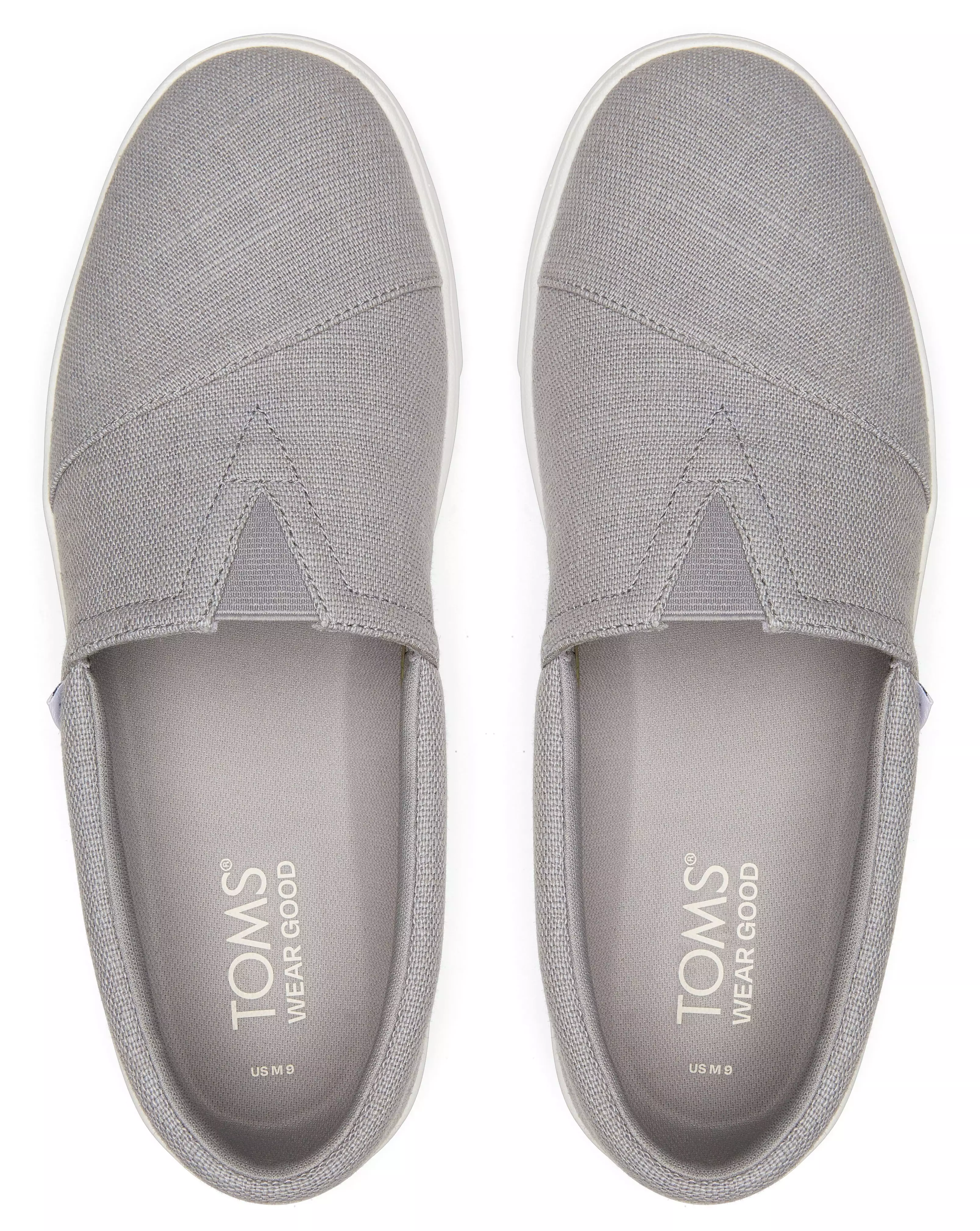 TRVL Lite Alpargata Slip On - Ultimate Grey Canvas