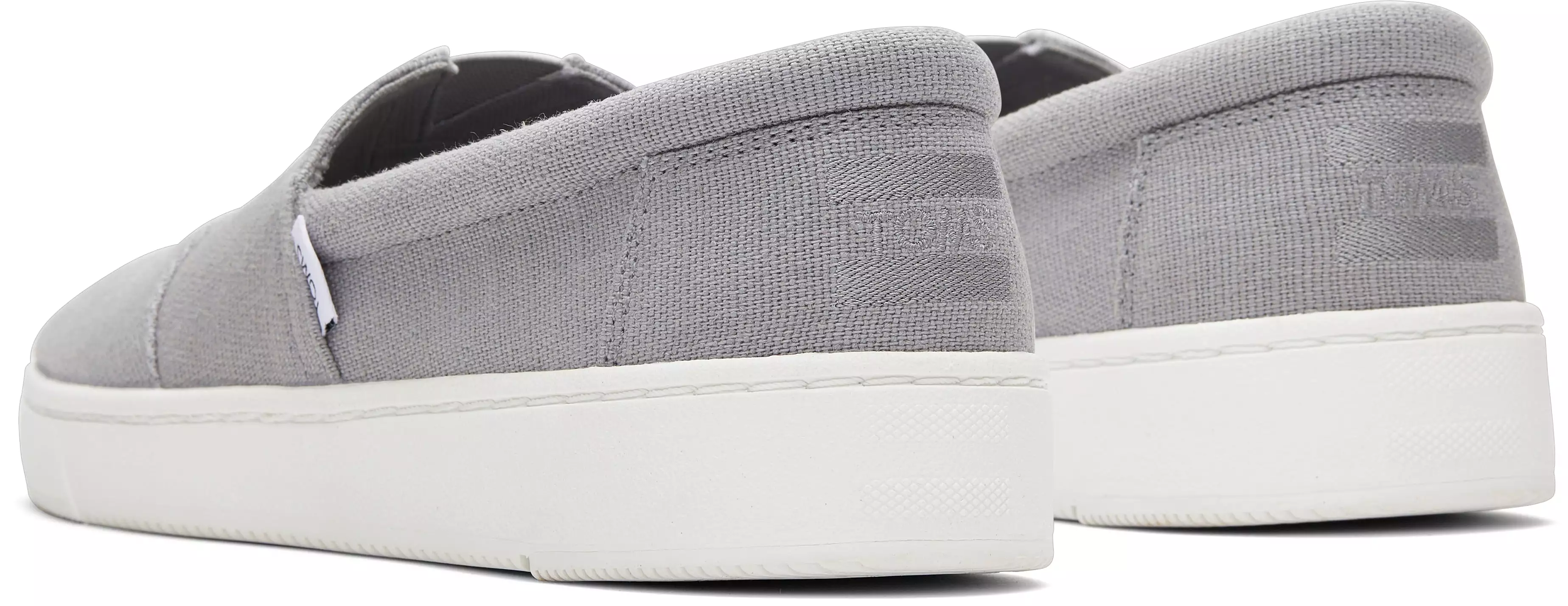 TRVL Lite Alpargata Slip On - Ultimate Grey Canvas