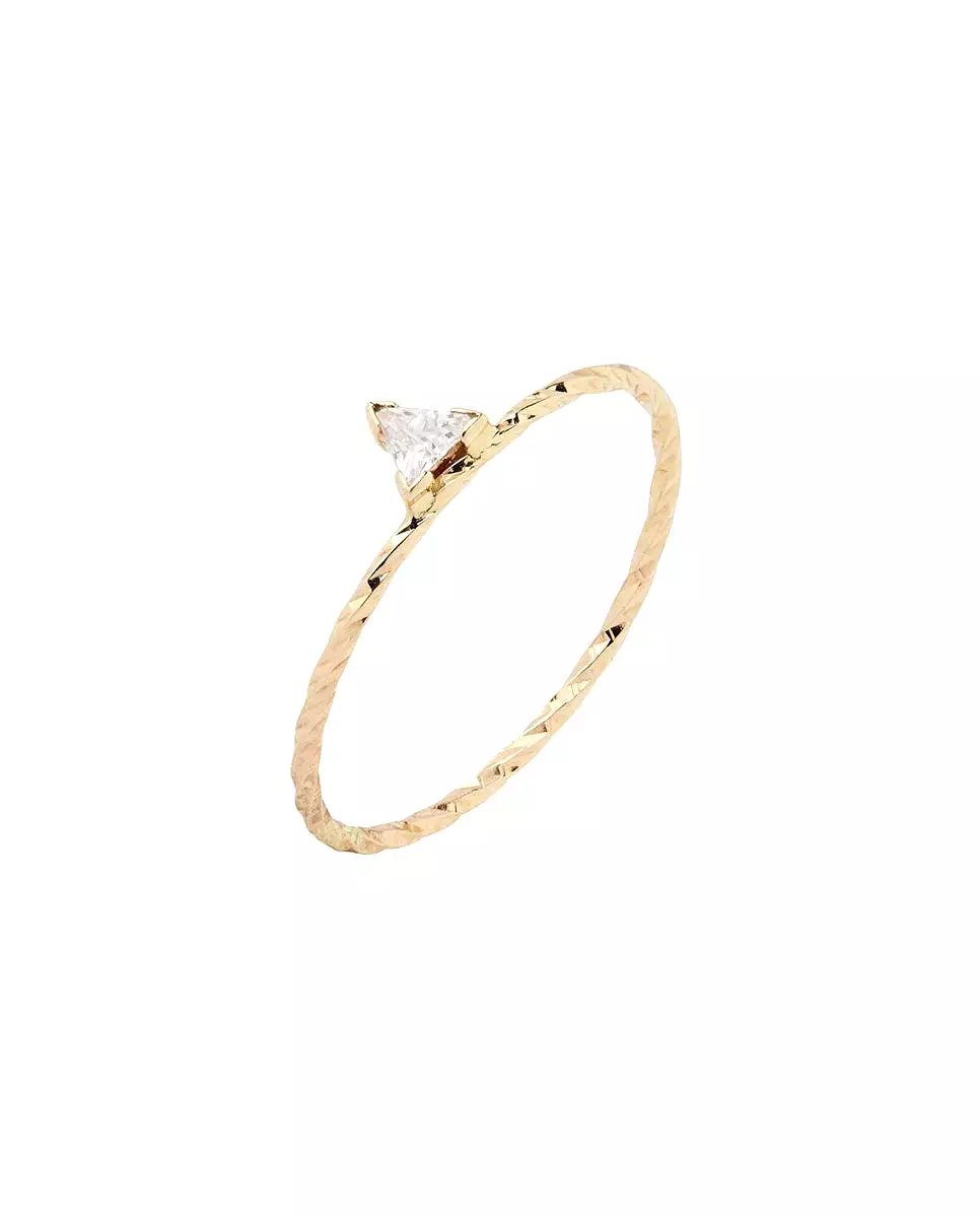 Viper ring 14k gold