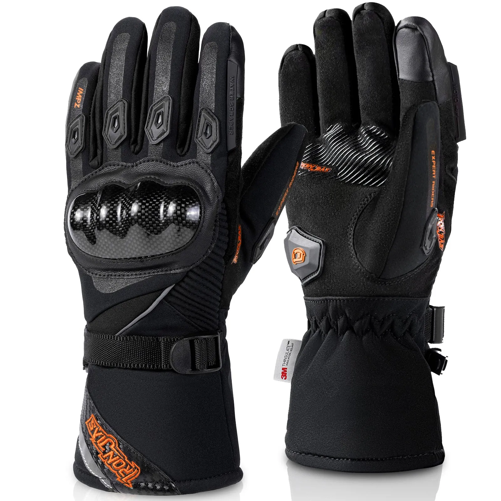 Waterproof Winter Motorcycle Gloves | AXE02