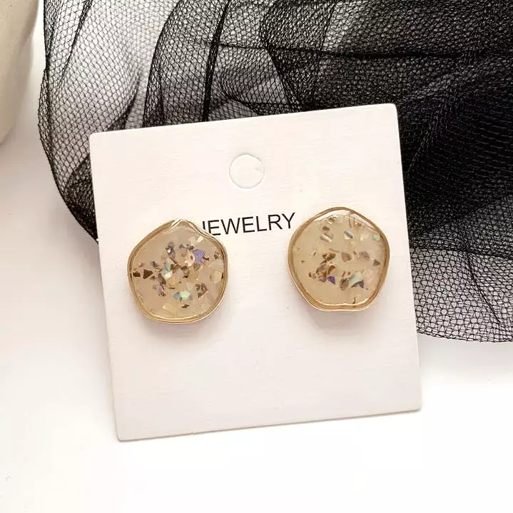 White Gold Pearl Snowflake Earrings Gifts Korean Jewelry Womens Accessories Luxury Fashion Dating Party Clubber Elegant Wedding 