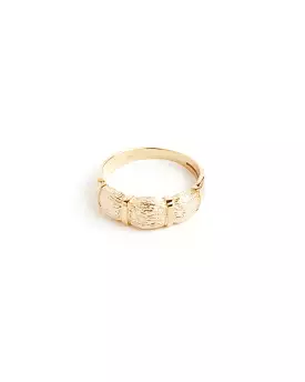 Window Box Ring in Gold