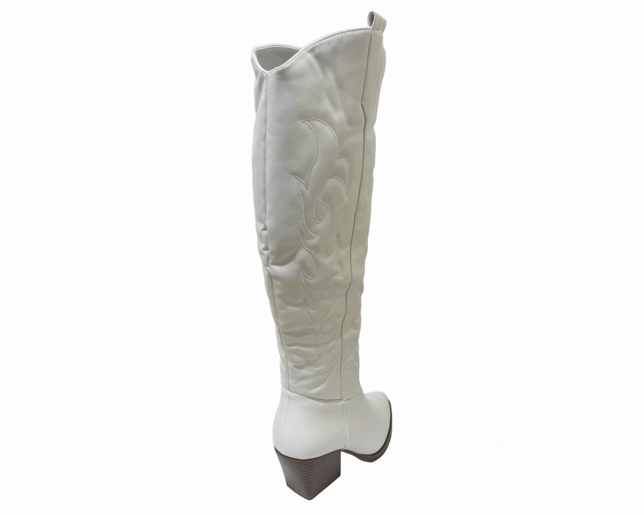 Women's Cowboy Embroidered Knee High Boots