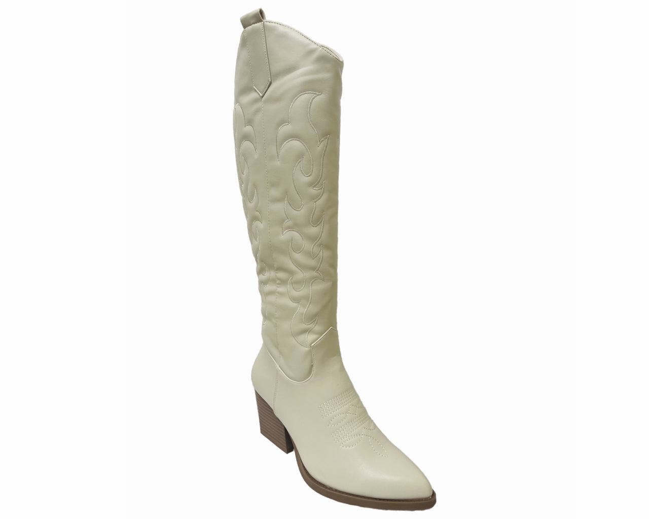 Women's Cowboy Embroidered Knee High Boots