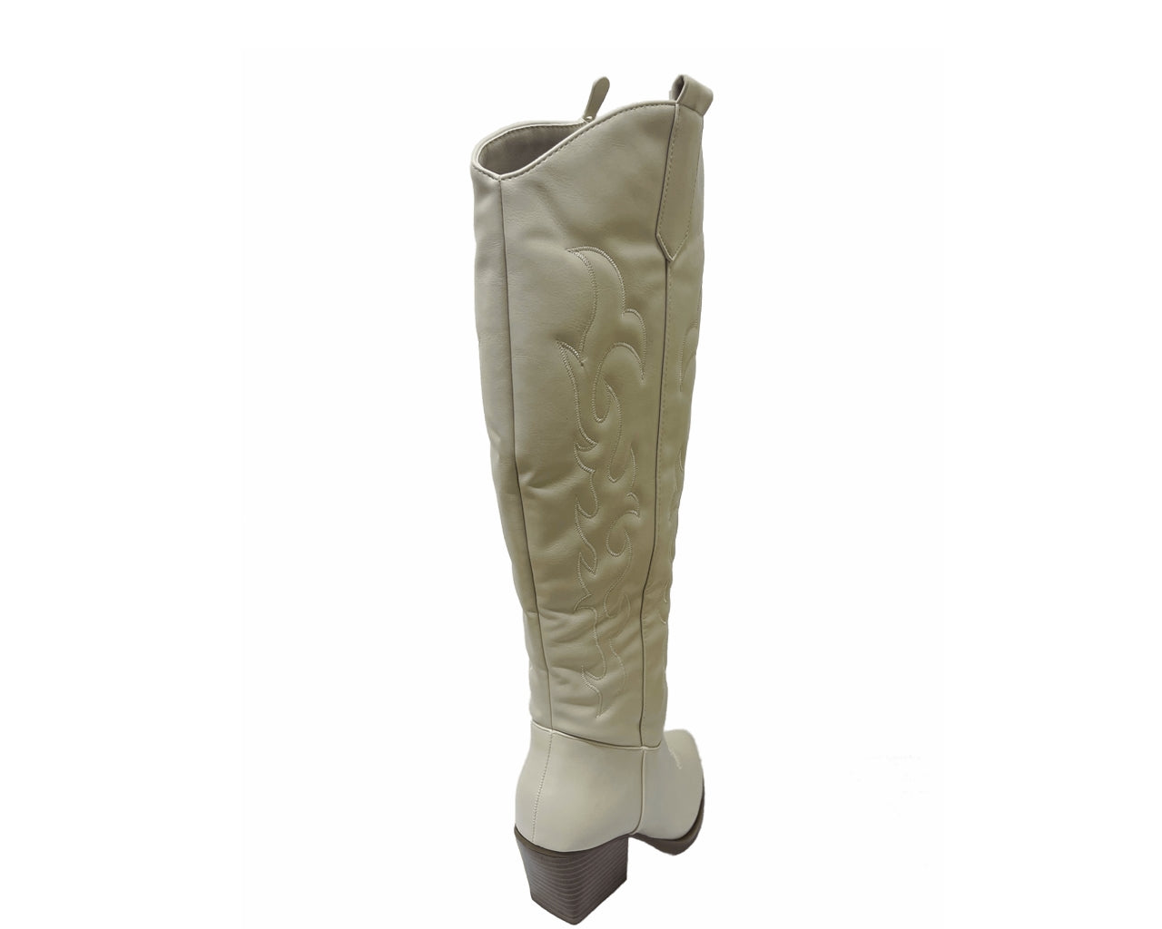 Women's Cowboy Embroidered Knee High Boots