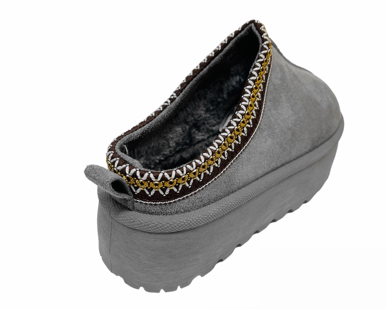 Women's Faux Suede Aztec Platform Shoes