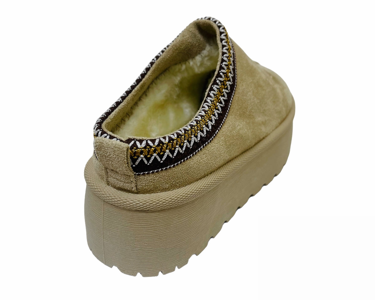 Women's Faux Suede Aztec Platform Shoes