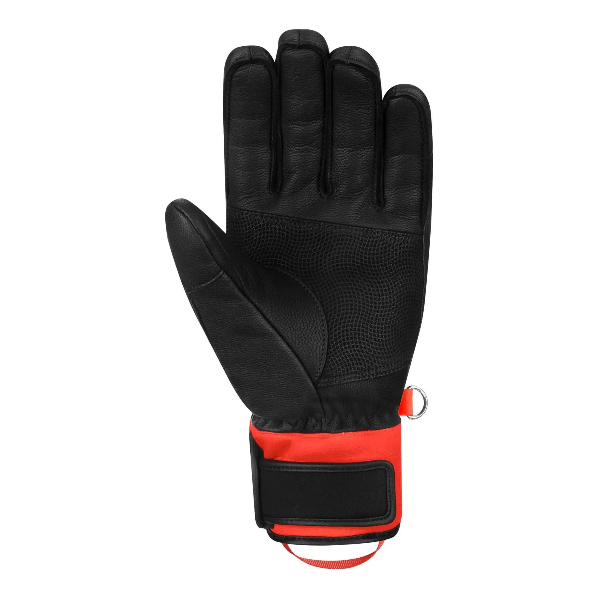 World Cup Warrior Team Race Gloves - Black/Fluorescent Red